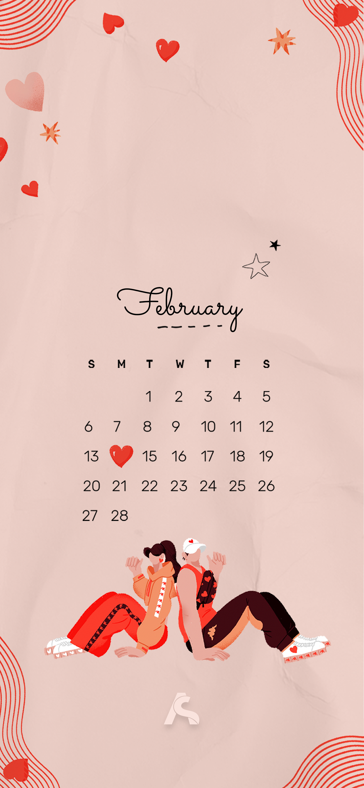 February 2024 Calendar Wallpaper  51 Cute Backgrounds for Phone